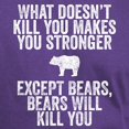 thumbnail image 3 of CafePress - Bears Kill You T Shirt - Men's Classic Graphic Cotton T-Shirt, 3 of 4