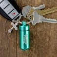 thumbnail image 2 of Catholic Holy Water Bottle Keychain Kit - Turquoise, 2 of 5