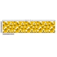 thumbnail image 3 of Ambesonne Springtime Fabric by the Yard Upholstery, Simple Flowers Pattern, 10 Yards, Earth Yellow Dark Grey, 3 of 5