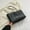Black, variant on Women's Diamond Pattern Chain Shoulder Bag Premium Leather Large Capacity Commuter Handbag with Stylish Metal Chain for Daily Work Shopping and Evening Events White