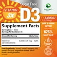 thumbnail image 7 of Vitamin D3 5000iu (125 mcg) - 3X Strength Immune Health Support Vitamin D Dietary Supplement for Bone, Teeth, Muscle - Nature's VIT D, Vegan, Gluten Free, Raspberry Flavor - 60 Chewable Tablets, 7 of 7