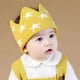 thumbnail image 2 of Sombrero de bebé con corona de estrellas, accesorios de fotografía, otoño e invierno, gorro de punto para recién nacido, niña, niño, turbante, corona infantil, gorro de fiesta de cumpleaños, 2 of 4