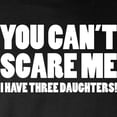 thumbnail image 3 of CafePress - You Can't Scare Me. I Have Three Daughters! Long S - Long Sleeve Dark T-Shirt, 3 of 4