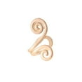 thumbnail image 2 of Jumpingount Ear Cuff sin inhibición flor forma elegante Earclip falso cartílago pendientes para Mujeres Hombres accesorios de boda Ropa, zapatos y accesorios Miscelánea Dorado Jumpingount AP012391-03, 2 of 6