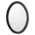 thumbnail image 2 of Bellaterra Home Oval framed mirror-manufactured wood-white, 2 of 3