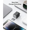 thumbnail image 4 of Anker USB C GaN Charger 30W, Nano Charger, PIQ 3.0 Foldable PPS Fast Charger for iPhone 17 / 16 and more series, Galaxy, iPad, Compatible with MagSafe, 4 of 6