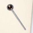 thumbnail image 4 of Santa Claus Vintage Silver Lace-Edged Bookmark - Gift for Readers and Book Lovers, 4 of 5