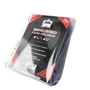 Semi Rigid Card Holders - 50 Pack