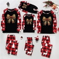 thumbnail image 5 of Penkiiy Matching Christmas Pajamas For Family Xmas Holiday Pjs Elf Plaid Sleepwear Outfit Sets For Women/Men/Couples/Adult S Red, 5 of 6
