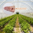thumbnail image 4 of Garvee 40x25 Ft Greenhouse Plastic Sheeting, 6 Mil Thickness Clear Greenhouse Polyethylene Film, UV Resistant Replacement Cover Hoop House Plastic Cover for Farming Gardening, 4 of 6
