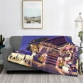 thumbnail image 2 of Rozeui Bluey for Flannel Blanket, Soft Fuzzy Plush King Blanket for Winter, Thick and Warm All-Season Bed Throw-50"x40", 2 of 6
