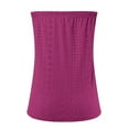 thumbnail image 5 of Womens Strapless Bandeau Tank Top Casual Summer Sleeveless Tube Top Plus Size Going Out Top Sexy Camisole Top Cute Y2K Shirt, Limited Time Offer, Under 10 Dollars, 5 of 5