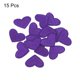 thumbnail image 3 of Corazón Forma Termoadhesivos Parches Oscuro Púrpura Bordado Cosido Amor Apliques Parches para Ropa Chaquetas Mochila Zapatos Reparación Adornos Paquete de 15, 3 of 6