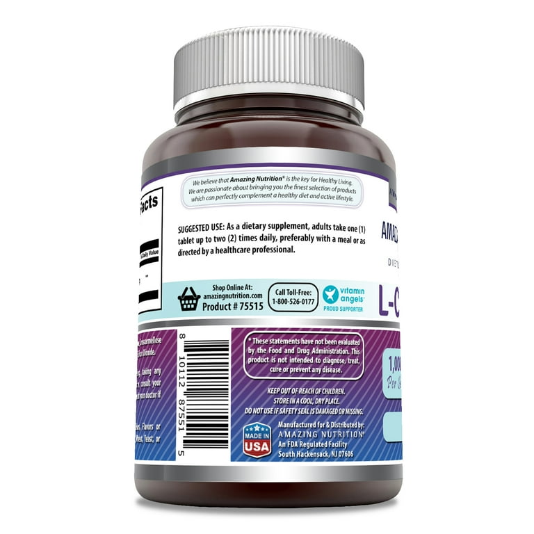 amazing formulas l-carnitine Fumarate 1000Mg 60 Tablets Supplement | Amino Acid Supplement for Men & Women | Non-GMO | Gluten Free Amazon.com: Amazing Formulas ALA/ALC (Alpha