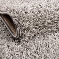 thumbnail image 5 of Rugs.com Comfort Solid Shag Collection Rug – 6' x 9' Cloud Gray Shag Rug Perfect For Bedrooms, Dining Rooms, Living Rooms, 5 of 8