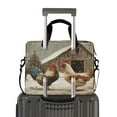 thumbnail image 2 of 16" Laptop Briefcase for Work Travel Laptop Shoulder Bag Carrying Handbag Laptop Case Chicken and Rooster, 2 of 8
