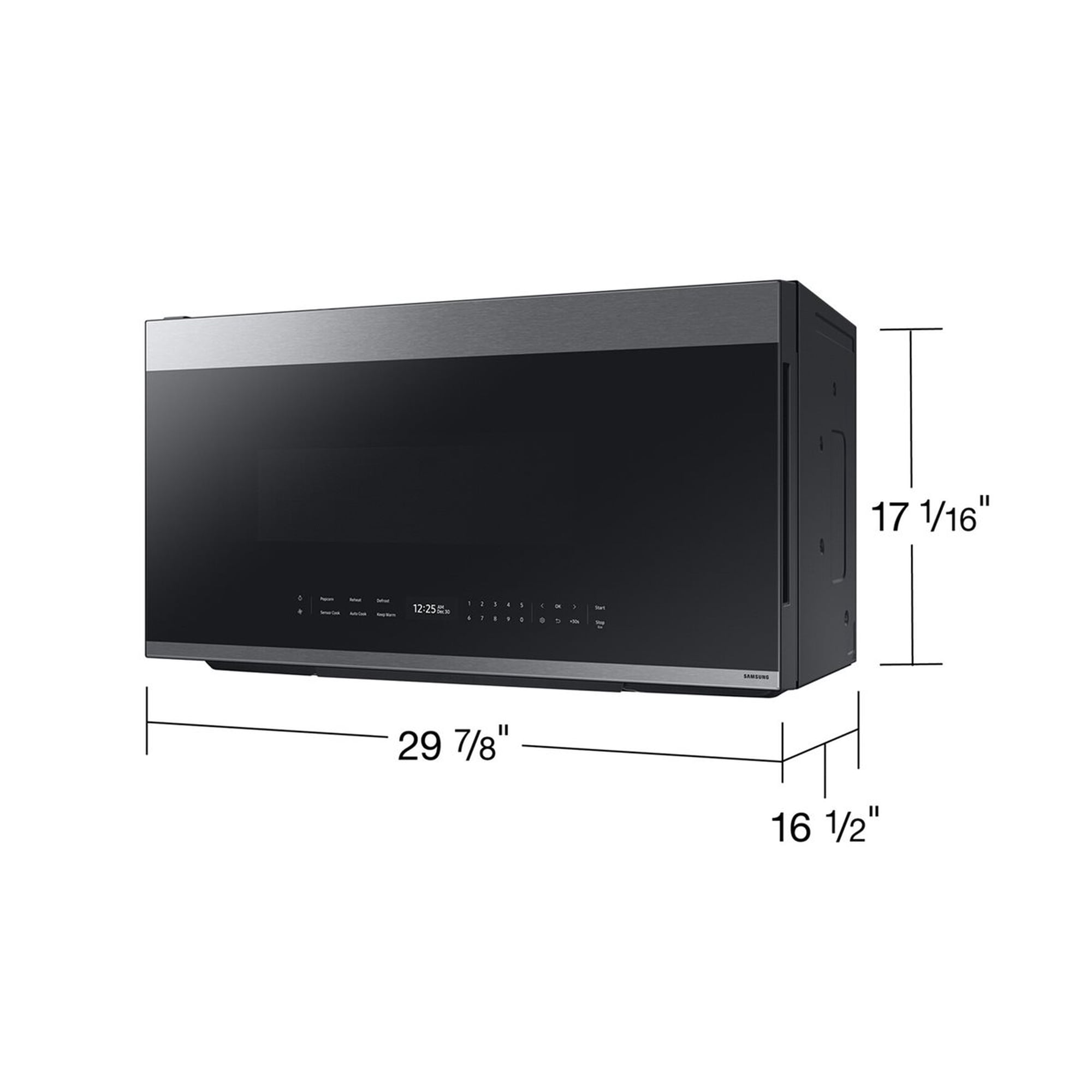 Samsung ME21DG6700SR 2.1 Cu. Ft. Bespoke Stainless Smart Over-the-Range Microwave
