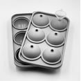 thumbnail image 3 of Juego for hacer bolas de hielo de silicona, 6 moldes redondos reutilizables for cubitos de hielo for whisky, bebidas y artículos for fiestas, 3 of 8