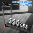 thumbnail image 5 of FYC 3.5HP Folding Treadmill with Incline, 330 LBS Capacity,  APP Control, 12 Programs Home Exercise, 5 of 7