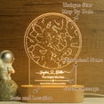 thumbnail image 4 of Boreal Craft Star Map Night Light LED Acrylic Constellation Chart Lamp With Custom Name And Date Toddler Night Light Light for Room Sky Lights Motion Night Light Battery Powe Drawing Light Flower Lamp, 4 of 7