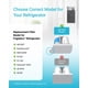 thumbnail image 2 of Filtro de agua para refrigerador AQUA CREST de repuesto Frigidaire, 2 of 9
