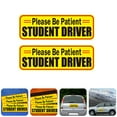 thumbnail image 5 of 2pcs Vehicle Magnetic Stickers New Driver Stickers Reflective Car Stickers, 5 of 5