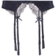 thumbnail image 1 of XmhyTop Cinturón de Liguero Mujer, Lace Garter Belt Vintage con Tirantes Ajustables y Clip Metal, Sin calcetines y bragas,El estilo A,Talla Única Negro, 1 of 5