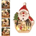 thumbnail image 3 of Xmas Lights Battery Operated Santa Lights- Holiday String Lights Homes for Christmas Tree Room Indoor Outdoor Decoration, 3 of 7