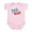 Petal Pink, variant on CafePress - Dad Is Rad Infant Bodysuit - Baby Light Bodysuit, Size Newborn - 24 Months