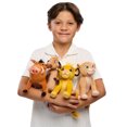 thumbnail image 4 of Disney The Lion King Small Plush 4-Pack, Collectible Small Plush Toys, Kids Toys Age Group 2+, 4 of 9