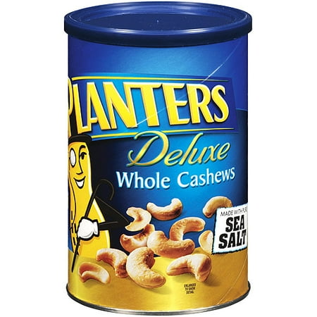 Planters Deluxe Whole Cashews, 21 Oz.