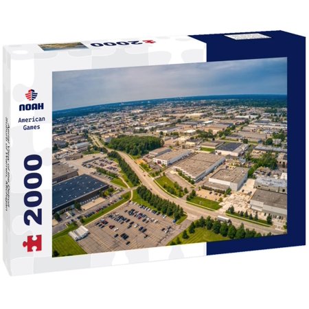 Noah Jigsaw Puzzle Aerial View of the Detroit Suburb of Warren, Michigan 2000 pieces
