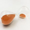 thumbnail image 4 of jifeng 15 Min Hourglass Sand Timer Clock Glass Creative Home Desk Decor Orange, 4 of 7