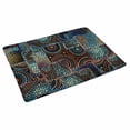 thumbnail image 2 of MKHERT Unusual Mosaic Geometric Tiles Digital Art Doormat Rug Home Decor Floor Mat Bath Mat 30x18 inch, 2 of 3