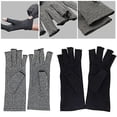 thumbnail image 3 of Gants de Compression Anti-Arthrite Soutien Sans Doigts Soulagement de la Douleur Rhumatoïde, 3 of 5