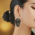 thumbnail image 5 of European Creatives Halloween Spider Web Earrings - Unique Lightweight Plastic Accessories for Party & Everyday Wear, Perfect Gift Idea for Creative Jewelry Lovers, 5 of 6