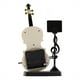 thumbnail image 5 of Reloj despertador con forma de violín, aspecto único, reloj despertador innovador for la decoración del escritorio de la sala de estar del hogar, 5 of 8