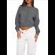 thumbnail image 2 of Suéteres Tipo Cárdigan Corto para Mujer, Suéteres de Larga con Botones, Cárdigan de Punto, Lindos Suéteres Y2K. Gris Oscuro L, 2 of 8