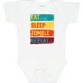 thumbnail image 3 of Inktastic Tumbling Gift Eat Sleep Tumble Repeat Boys or Girls Baby Bodysuit, 3 of 5