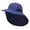 Blue, variant on Quick-Dry Sun-Proof Wide Brim Hat for Men Women UV Protection Breathable Polyester Outdoor Fishing Hiking Beach Travel