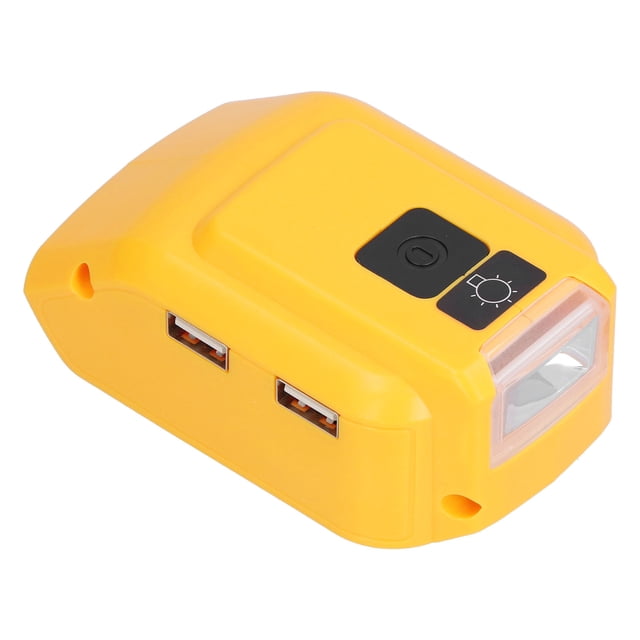 Adaptador de cargador de batería, luz, convertidor adaptador de cargador de batería, luz de trabajo, convertidor adaptador de cargador de batería de primera línea