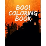 Happy Color: Boo! Coloring Book : Coloring Pages for Preschool Halloween Activity Images, design for Children and kids ages 3-5 (Series #3) (Paperback)