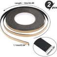 thumbnail image 2 of 1x1.1mm Single-Sided Adhesive EVA Seal High Density Foam Strip for Doors and Windows Insulation, 2 of 9