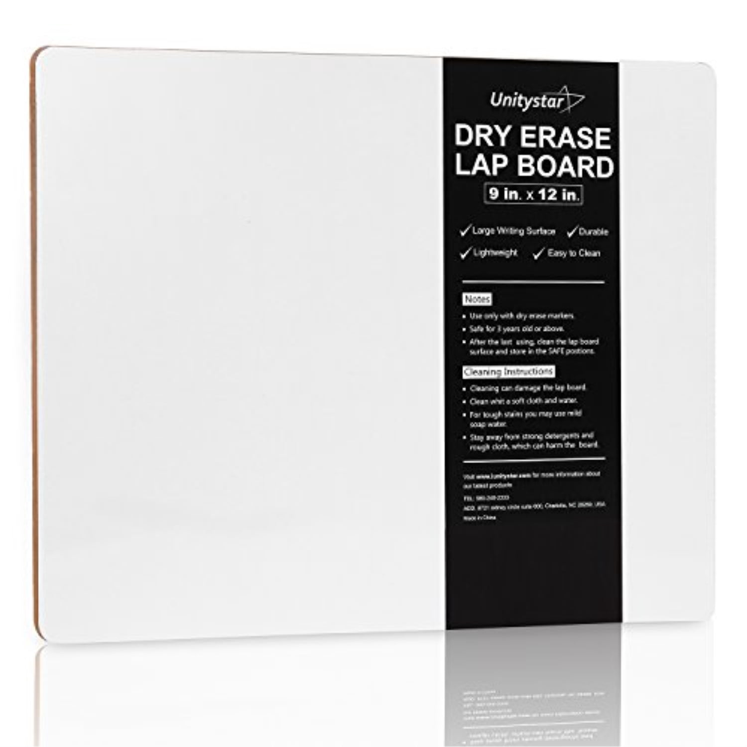 Dry Erase Board UnityStar 9 X 12 Inches Small Dry Erase Lap Boards 