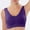 A01-Dark Purple, variant on CALAFEBILA Sports Bras Women Wireless Full Coverage Sleeping Womens Bras Padded Seamless Underwear