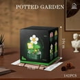 thumbnail image 3 of Garden Yellow Flowers Botanical Collection Set, 142 Pieces Modular Buildings, Decorative Home Office Creative Construction Toy Gifts for Adult Kid, 3 of 5