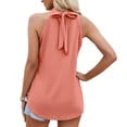 thumbnail image 5 of Samickarr Summer Tank Tops For Women Women Summer Sexy Fashion Solid Regular Round Neck Women Sleeveless Top Blouse, 5 of 5