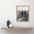 thumbnail image 2 of President Teddy Roosevelt and John Muir Yosemite Valley 1906 USA Black and White Photograph Art Print Framed Poster Wall Decor 12x16 inch, 2 of 5