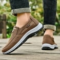 thumbnail image 2 of CANEMON Men's Slip-on Mesh Walking Shoes, Breathable Comfortable Casual Outdoor Hiking Sneakers, 2 of 6