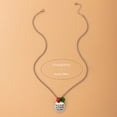 thumbnail image 5 of Wentin Reduced Necklaces & Pendants Christmas Red And Green Bells Necklace Cartoon Carved Letters Holidays Gifts Necklace, 5 of 7